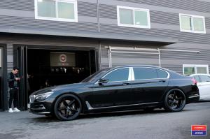 BMW 750Li xDrive X Work on Vossen Wheels (VWS-3) 2018 года